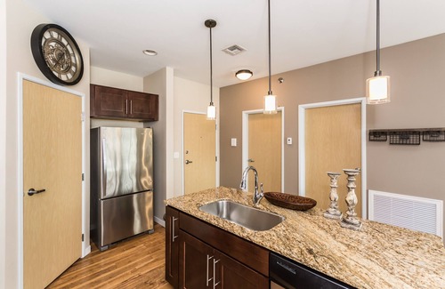 Grand Forks Apartamento | Hermoso apartamento amueblado con temática industrial de lujo de alta gama