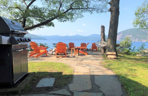 Ticonderoga Casa | Increíble zona ribereña del lago George: puestas de sol y playa en la zona