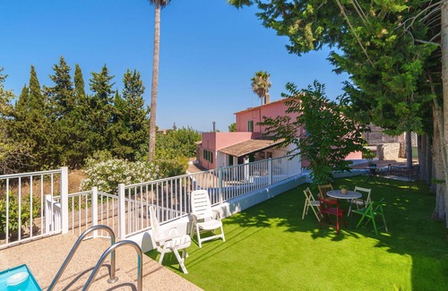 Establiments Casa | Estupenda casa de vacaciones privada con A/C, piscina privada, WIFI, TV, patio y vista panorámica