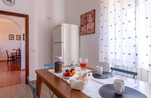 Pitigliano Casa | Estupenda casa de vacaciones privada para 5 personas con A/C, WIFI, TV, patio y mascotas permitida