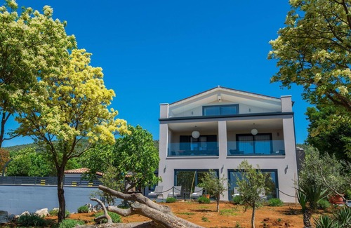 Viskovici Villa | Casa de vacaciones privada con piscina privada, WIFI, jacuzzi, A/C, TV, terraza, vista panorámica
