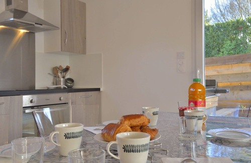 Etables-sur-Mer Casa | Preciosa casa de vacaciones privada para 4 personas con A/C, WIFI, TV y terraza