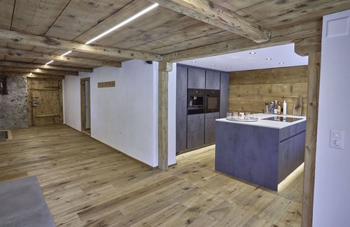 Saas im Prattigau Casa | Estupenda casa de vacaciones privada para 8 personas con WIFI, TV, patio y vista panorámica