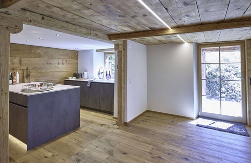 Saas im Prattigau Casa | Estupenda casa de vacaciones privada para 8 personas con WIFI, TV, patio y vista panorámica