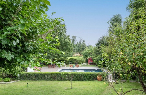 Moncalieri Casa | Maravillosa casa de vacaciones privada para 12 personas con A/C, piscina privada, WIFI, TV y patio