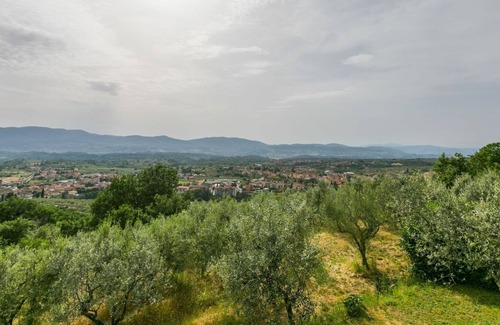 Bivio Pozzo Villa | Casa de vacaciones privada con piscina privada, WIFI, TV, patio, vista panorámica, aparcamiento