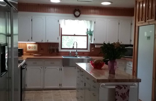 Eddyville Casa | hermosas vistas del atardecer sobre el lago Barkley