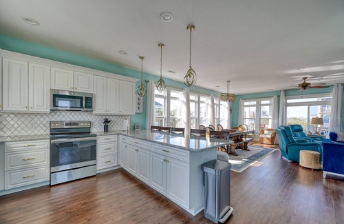 Surf City Casa | Beautiful Views with Private Beach Access and Elevator