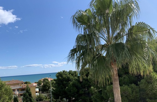 Alcossebre Villa | Hermosa villa con piscina privada, montaña y vistas al mar