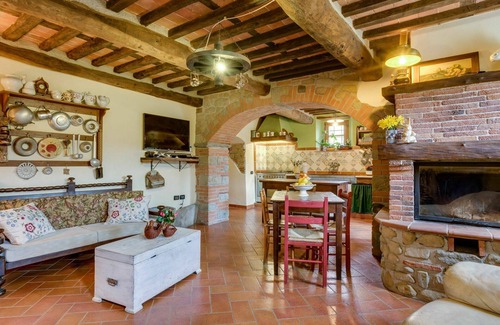 Pontito Villa | Casa de vacaciones con WIFI, piscina privada, TV, balcón, vista panorámica, aparcamiento