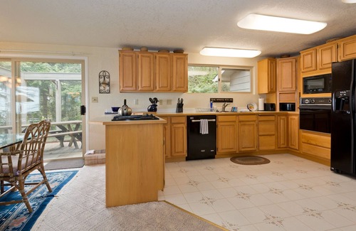 Port Angeles Casa | Hideaway House: hermosas vistas al agua y Pvt. Sendero de playa entre Sequim y PA