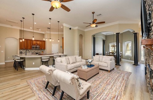 River Isles Casa | Beautiful waterfront 5 BR home with pool, kayaks