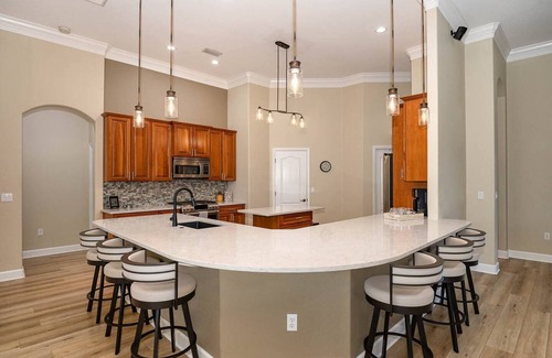 River Isles Casa | Beautiful waterfront 5 BR home with pool, kayaks