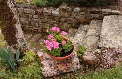 Rueyres Casa | Granero granja hermoso estilo 'Quercynois', rural, hermoso jardín con piscina
