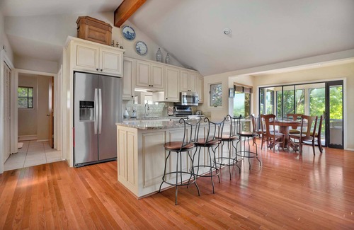 Lowell Casa | Beaver Lake Oasis | Backyard Lake Access | 6 beds