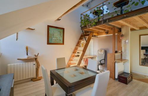 Saint-Donatien Apartamento | Bel appartement, mezzanine, calme, 2 coins bureaux - Home'ponopono