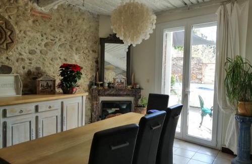 Millas Casa | BELLE MAISON DE CARACTERE Dans VILLAGE et sa PISCINE Privée 7 PERS- 3 Chambres - 12 Rue Emile Zola