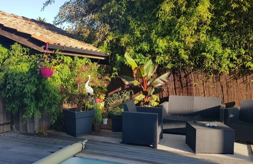 Lege-Cap-Ferret Villa | PRECIOSA VILLA CONTEMPORÁNEA, PISCINA PRIVADA Y AMPLIA Y TRANQUILA 30 °