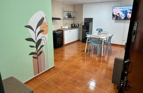 San Miguel Apartamento | Bello depa San Miguel 3 camas 2 tv smart terraza