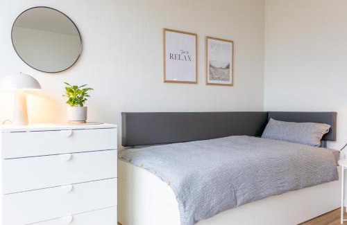 Marienleuchte Apartamento | BeltBlick 19 – Exklusive Ferienwohnung mit Garten und Meerblick