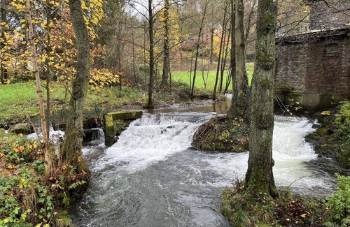 Wermelskirchen Apartamento | Bergisches Paradies mit Sauna, Terrasse und Privatem Teich