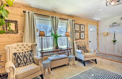 Berkeley Springs Casa | Berkeley Springs Vacation Home with Fire Pit!