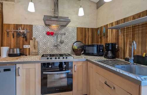 Mezieres-en-Brenne Cabaña | Casa rural en Berry en el corazón del parque natural con jardín y parking, 3 habitaciones, chimenea