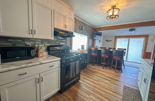 Big Bay Casa | Big Bay Getaway - Outdoor sauna and extra parking for snowmobiles & trailers!