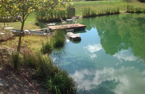 Cumberland Alquiler De RV | BIG D's POND & North Branch del río Potomac Camping.