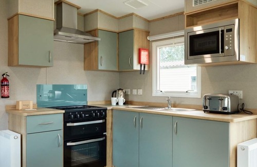Great Houghton Chalet De Esquí | Billing Aquadrome Silver 3 Bed Caravan CP14