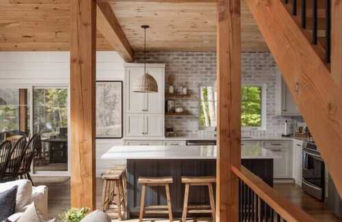 Georgian Bay Apartamento | Birch Bay Lakehouse - Luxury Cottage with Hot Tub