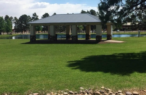 Heber Casa | Bison Ranch cabin with water views