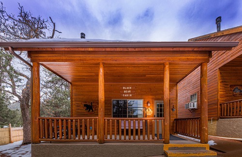Christopher Creek Cabina | Black Bear Cabin-onsite "bear hunt" & playground, game room, kitchen AC & heat