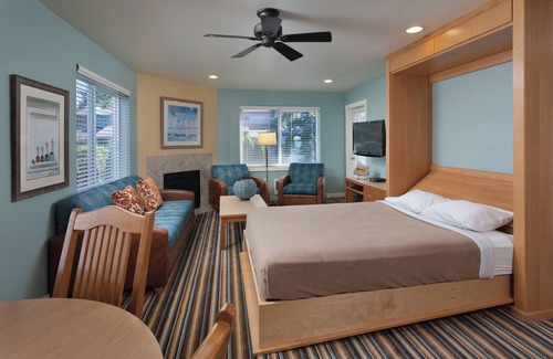 Birch Bay Complejo | Blaine, WA: 2 dormitorios condominio w / chimenea, balcón privado, Resort Pools & Más