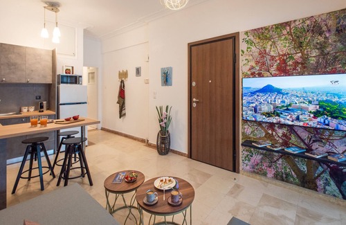 Koukaki Apartamento | Blue Ark Boho Stay at Acropolis