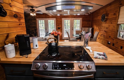 My Mountain Cabina | Blue Ridge Cabin w Hot tub, Firepit, Game Rm; Pets ok, 7Acres