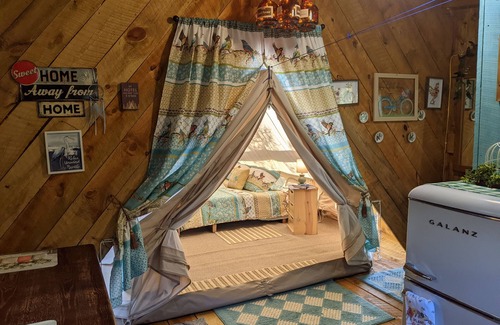 Hot Springs Casa | Dolphin 2 31ft: @ El EvansCliff hermoso cañón pasa por alto! Lleve a sus mascotas!