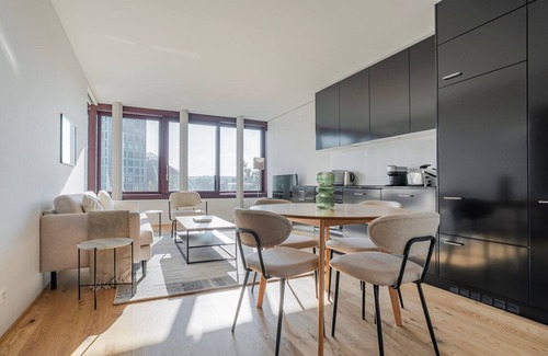 Vorstadte Apartamento | Blueground | Basel-Vorstaedte, view, nr Rhine