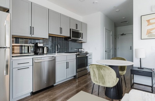 Neponset - Port Norfolk Apartamento | Blueground | Dorchester 2bd apartment