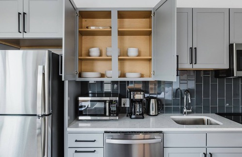 Neponset - Port Norfolk Apartamento | Blueground | Dorchester 2bd apartment