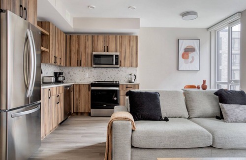 North Capitol Street Apartamento | Blueground | Sursum Corda, rooftop, nr National Mall