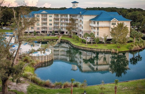 Palmetto Dunes Condominio | Bluewater Resort and Marina 1br Suite Sunday Check-In