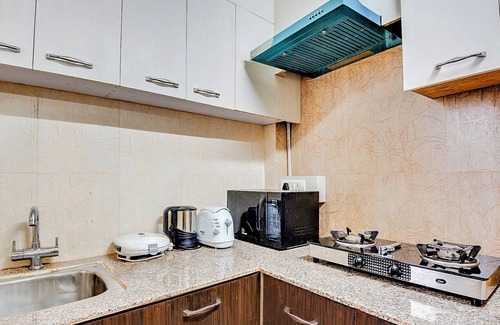 Kailash Colony Apartamento | BluO Classic 1BHK - M Block Greater Kailash