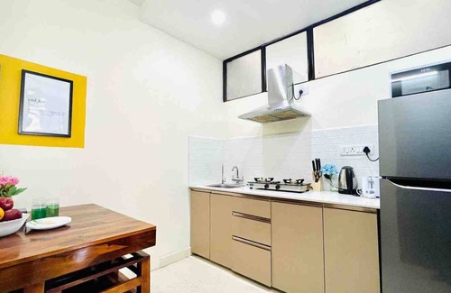 Greater Kailash I Apartamento | BluO Studio - M Block Mkt @ Greater Kailash