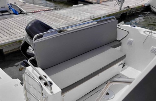 Ostvorpommern Alquiler De Eote | Barco 'Motoryacht 2sea ' con vistas al mar y terraza privada