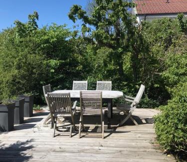 Molle Casa | Boende med fri utsikt över Mölle by hamn och Öresund