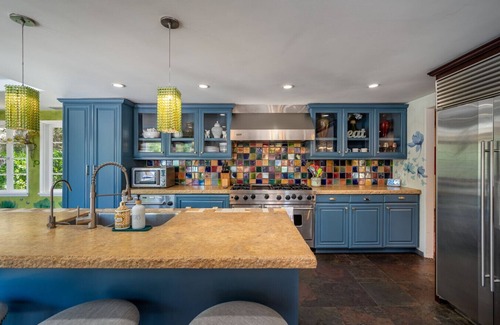 Calabasas Casa | Boho Chic Malibu Retreat Estate Salt Pool + Yoga