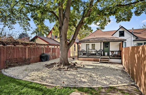 North End Casa | Boise's Hyde Park Guest Cottage - Fully Fenced Yard