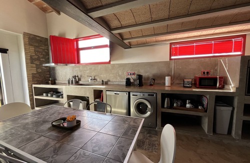 Caleta de Fuste Casa | Masia Botargo. 9 hab, 8 baños, piscina, porche