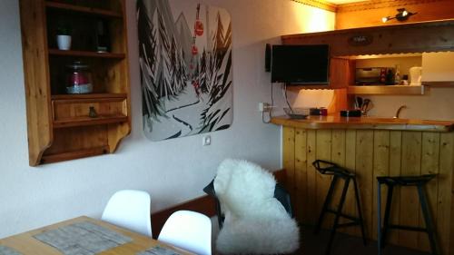 Arc-1800 Apartamento | Bourg St Maurice les Arcs 1800 Les Lauzieres jolie vue, nature, espace, bien être, plaisir, paisible